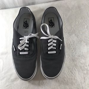 New condition men’s gray Van size 11 1/2
